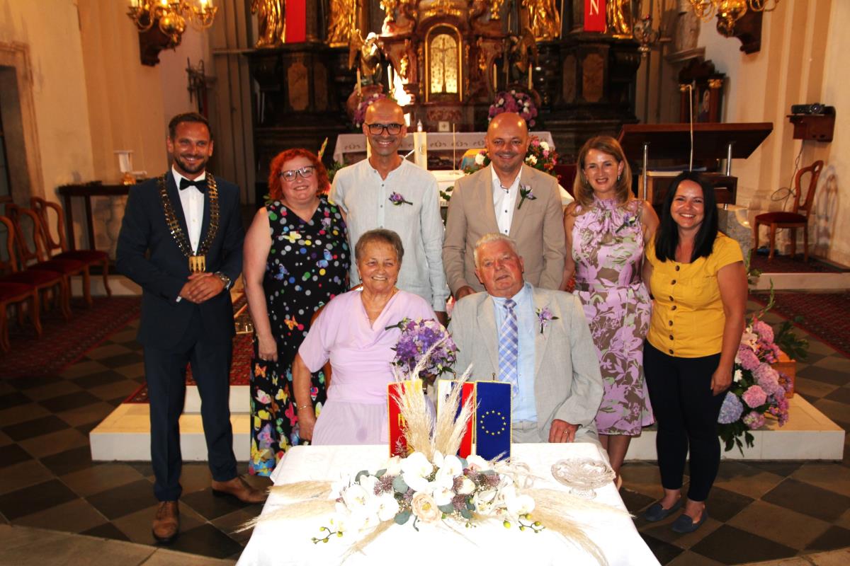 Julijana in Henrik Fekonja praznovala dvojni jubilej, 80 let življenja in 60 let v zakonu